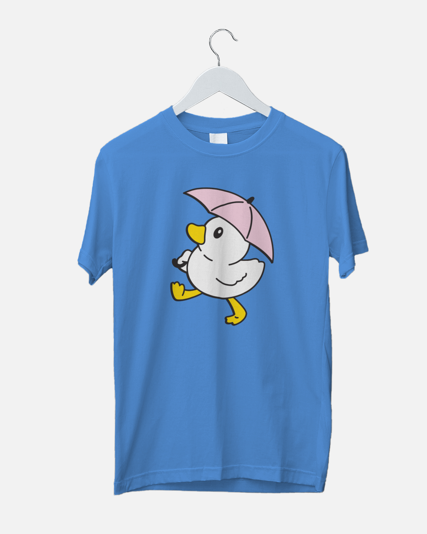 Duck with pink umbrella RT
