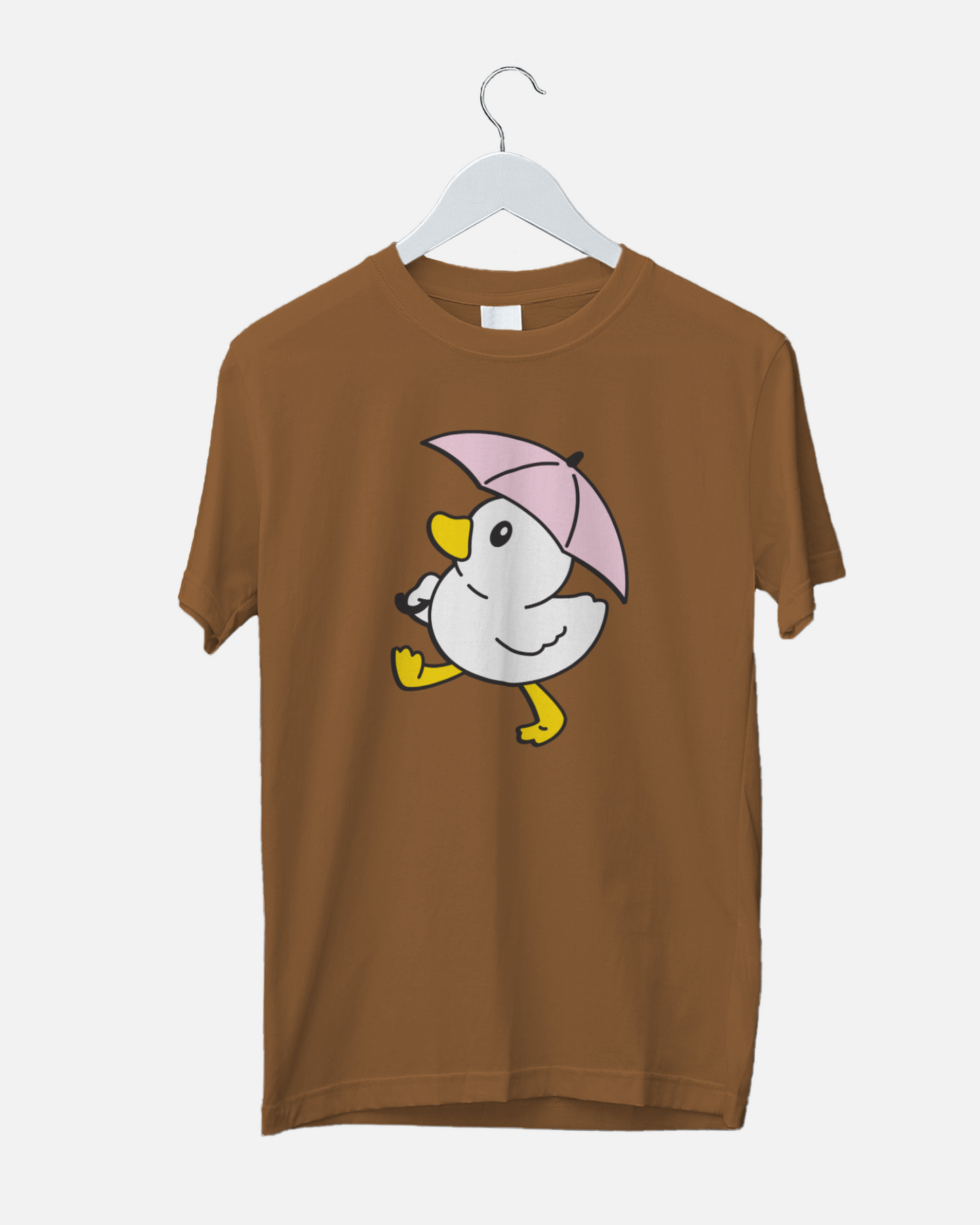 Duck with pink umbrella RT
