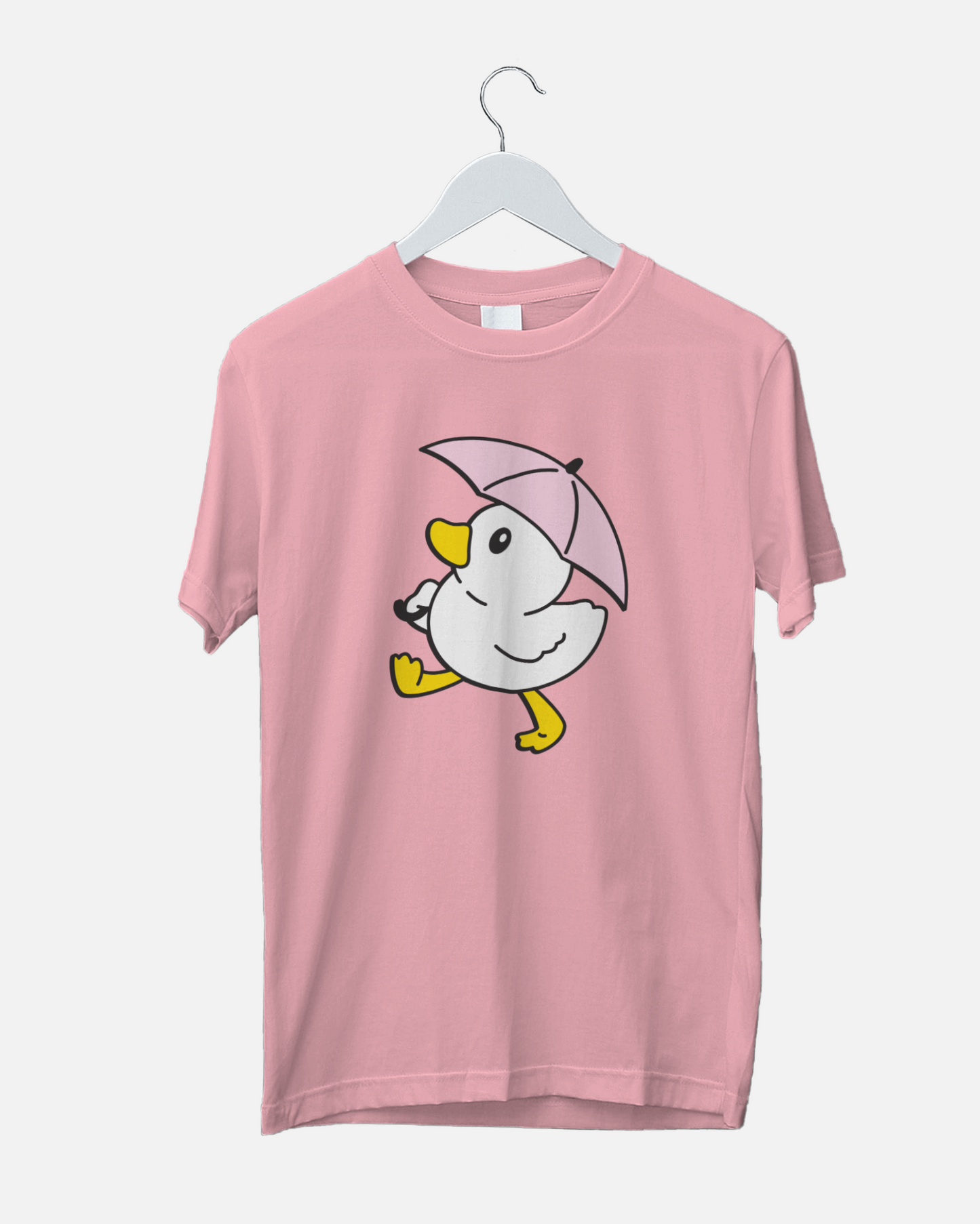 Duck with pink umbrella RT