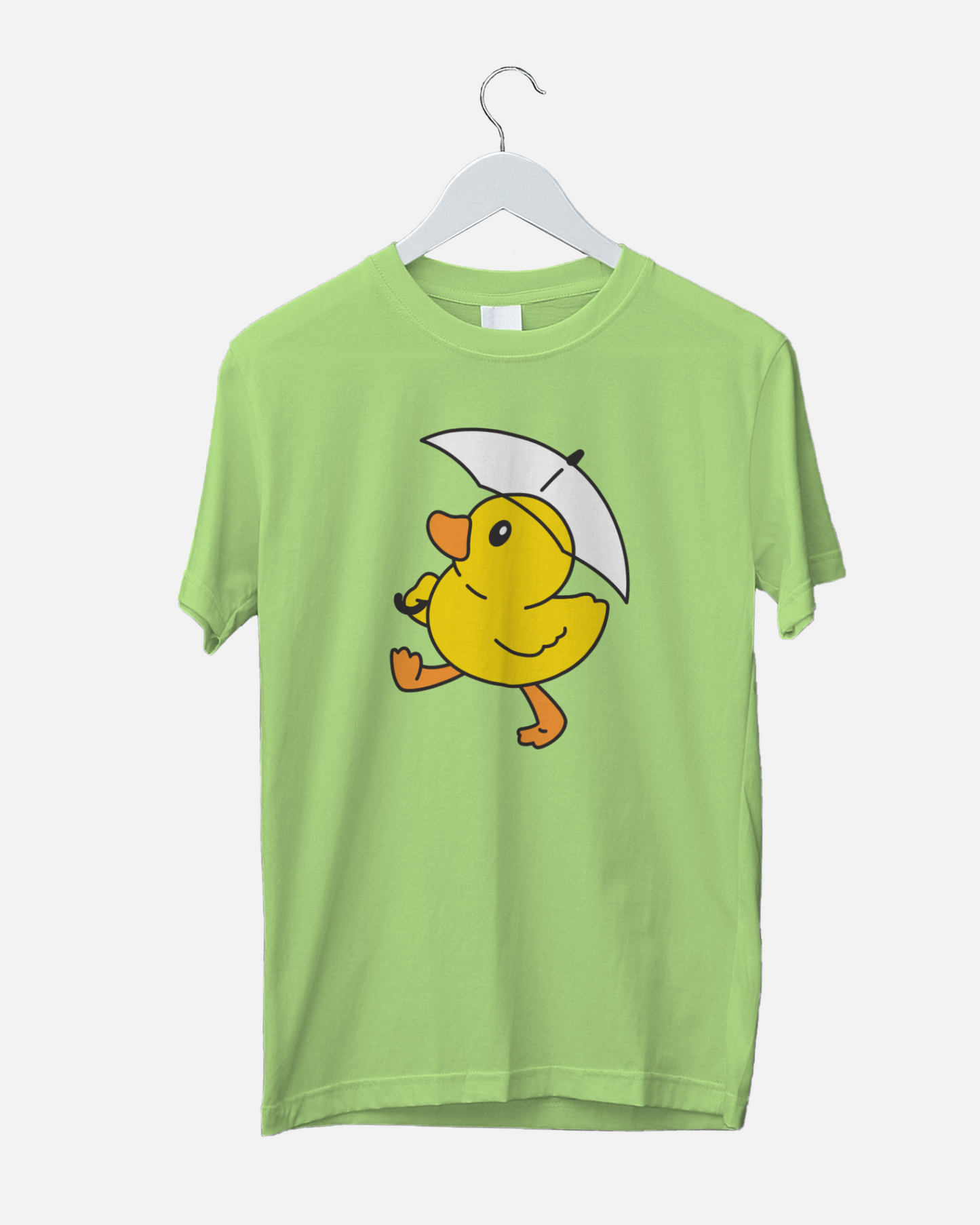 Duck with white umbrella RT