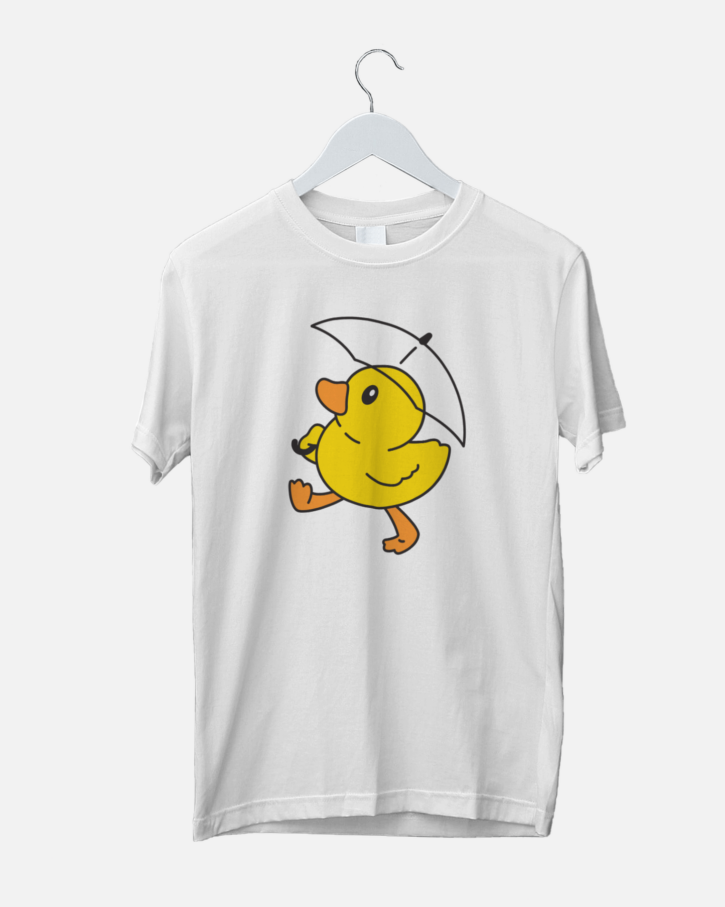 Duck with white umbrella RT