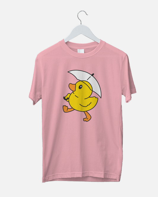 Duck with white umbrella RT